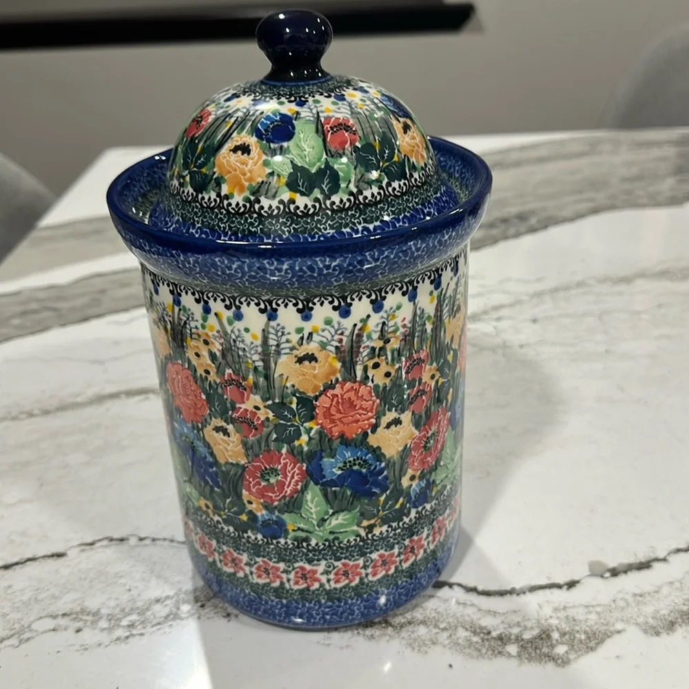 Ceramika Artystyczna Unikat Canister 1 piece